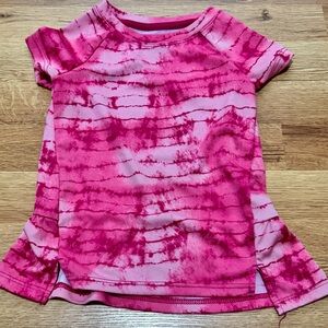 Cat & Jack Girls Pink Active Top, Size 3T